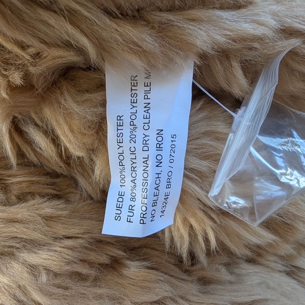 Fabulous Furs Chocolate Teddy Coat by Donna Salyers - Picture 7 of 8